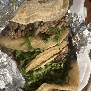 Carne asada tacos