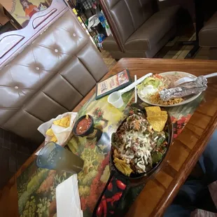 Yummy free chips and salsa don't eat too much or you will spoil your meal.