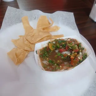 Chips and salsa was great