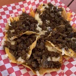 nachos, food
