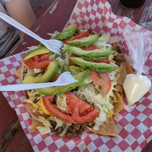 Panchos with chicken
