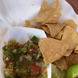 food, nachos