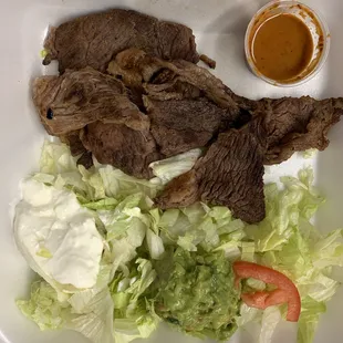 Carne Asada plate