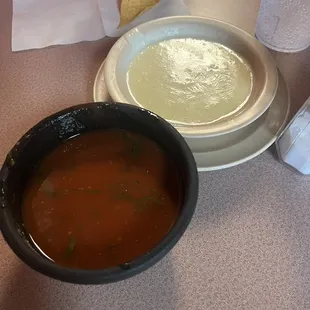 Salsa &amp; Cheese dip for chips