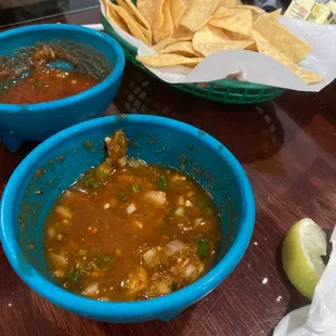 Their bomb salsa