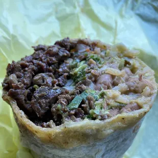 Carne Asada Burrito