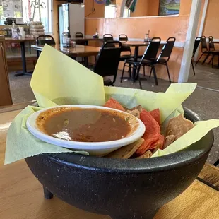 Complimentary Chips &amp; Salsa.