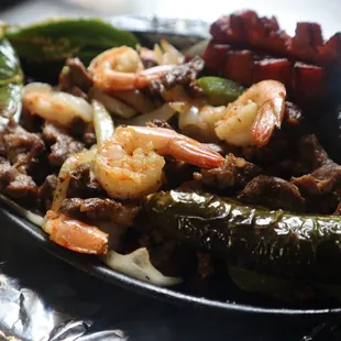a close up of a plate of food