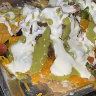 nachos, food