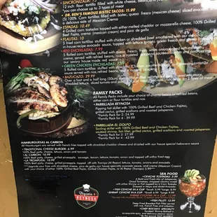 Awesome menu
