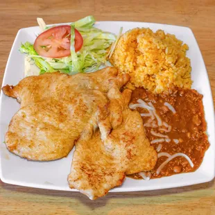 Millanesa de pollo