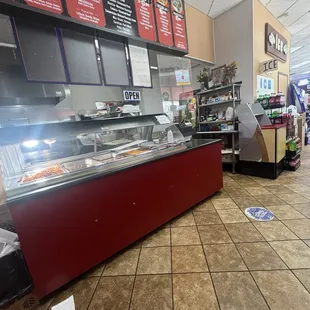 sushi and sashimi, interior
