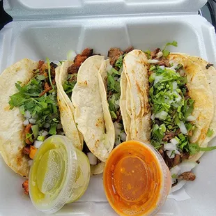 2 al pastor, 2 carne