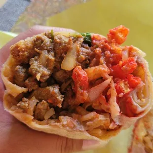 Asada Hot Cheetos Burrito