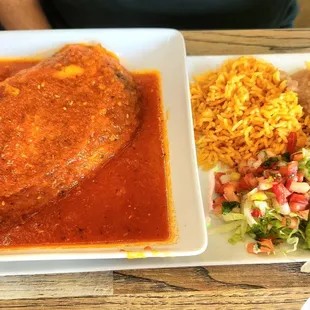 Chile Relleno (large and delicious)
