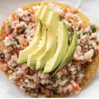 Tostada De Ceviche
