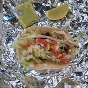 Desabrada (beef) taco