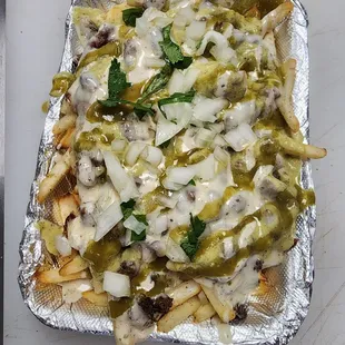 Steak Loaded Fries!!!
Need I say more?