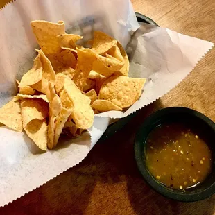Salsa and Nachos