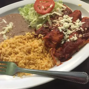 Enchiladas!! Yummy!!