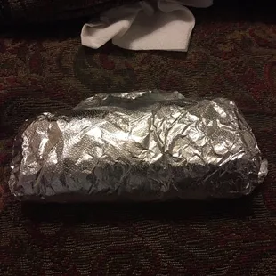 Their Super Burrito.
