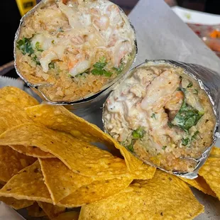 Shrimp Burrito