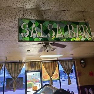 Wonderfully unique salsa bar!