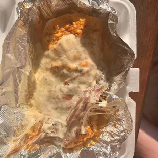Wet burrito