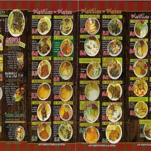 San Juan Menu 2