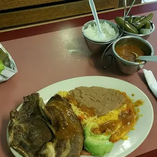 Steak ranchero, simply good eating at a reasonable price and the best service in my book!