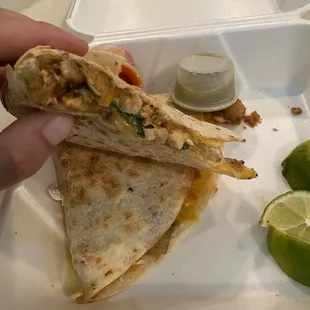 Chicken quesadilla