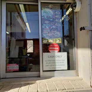 The drive thru is open!