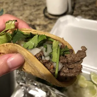 Asada street tacos.