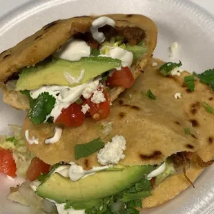 Gorditas de Al Pastor and Carnitas