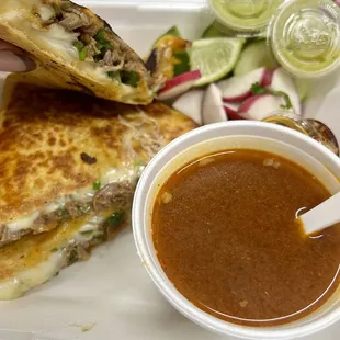 San Mateo quesadillas