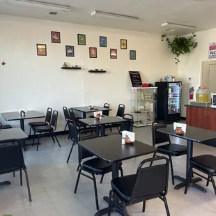 New location has sitting area