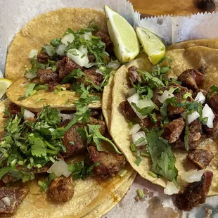 Tacos tripas