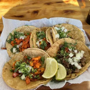 Chicken Tacos, Shrimp Taco, Beef Taco
