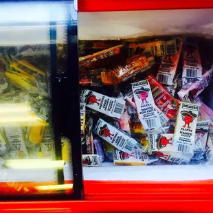 Which one do I choose?!!! One of the few places I have found real paletas!