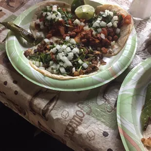 Al pastor tacos