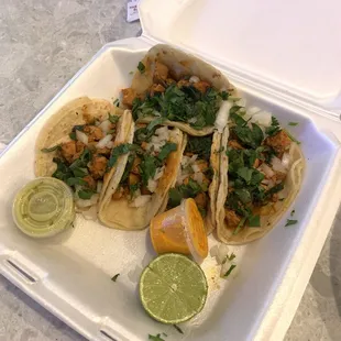 Chicken tacos