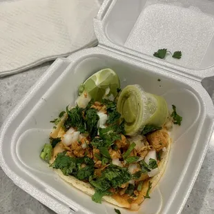 Chicken taco
