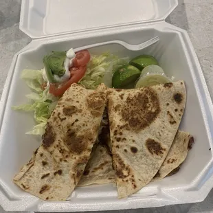 Steak quesadillas