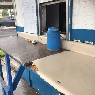 The ordering counter