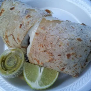 Huge burrito