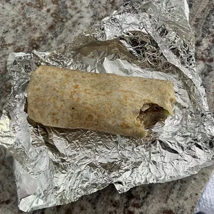 Al Pastor burrito