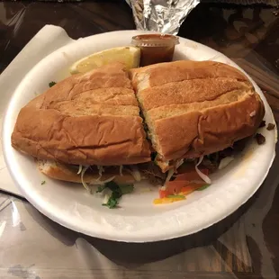 Carne Asada Torta