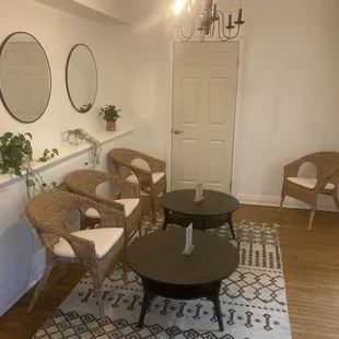 Off area near bar