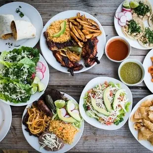 food, salads