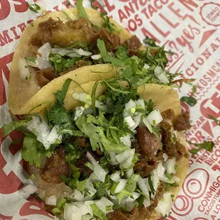 Taco de Tripa y Mixtos